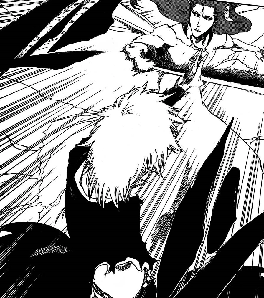 Imagen Ichigo vs Aizen (manga).png Bleach Wiki FANDOM powered by