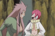 234Saru and Hebi argue