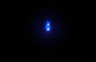 261Flame burns