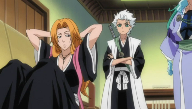 Image - Rangiku approached by her captain.png | Bleach Wiki | FANDOM ...