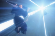 Ichigo tricked by Hanza's attack
