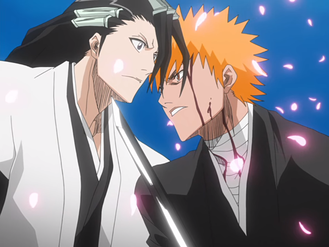 Ichigo Kurosaki vs. Byakuya Kuchiki: Rematch | Bleach Wiki | FANDOM ...