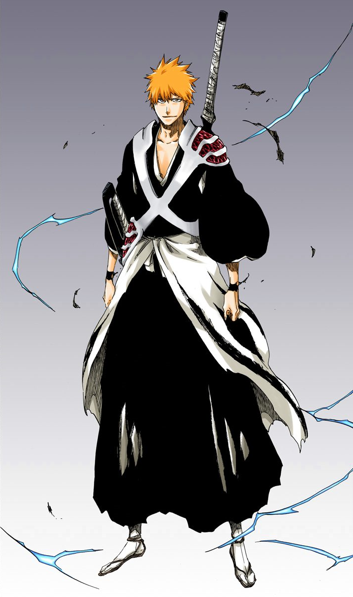 Image 582Ichigo's new outfit.png Bleach Wiki FANDOM powered by Wikia