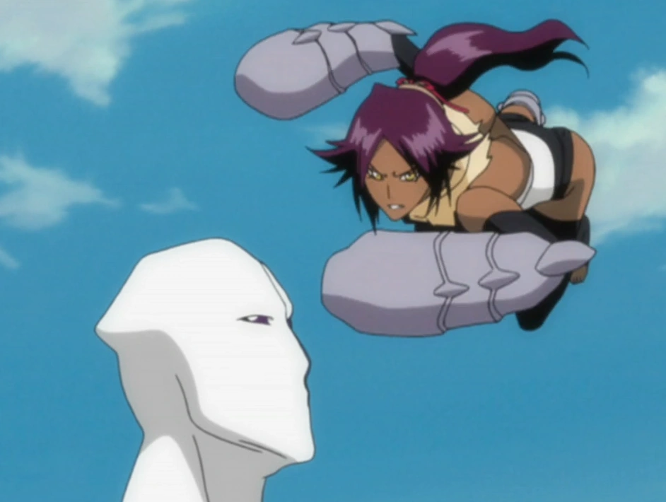 Image Yoruichi attacks Aizen.png Bleach Wiki FANDOM powered by Wikia