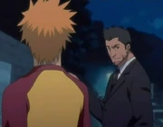 Isshin & Ichigo berbicara serius