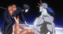 Rukia empala a Gunjyo