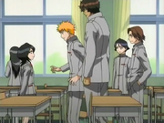Rukia masuk kelas Ichigo