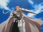 Ichigo menyelamatkan Rukia