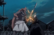 242Ikkaku and Hozukimaru clash