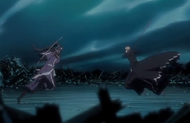 244Ichigo and Senbonzakura leap