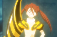244Suzumebachi grins