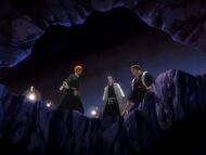 Ukitake and squad searching