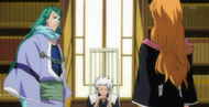 Hitsugaya informs Rangiku of the thefts