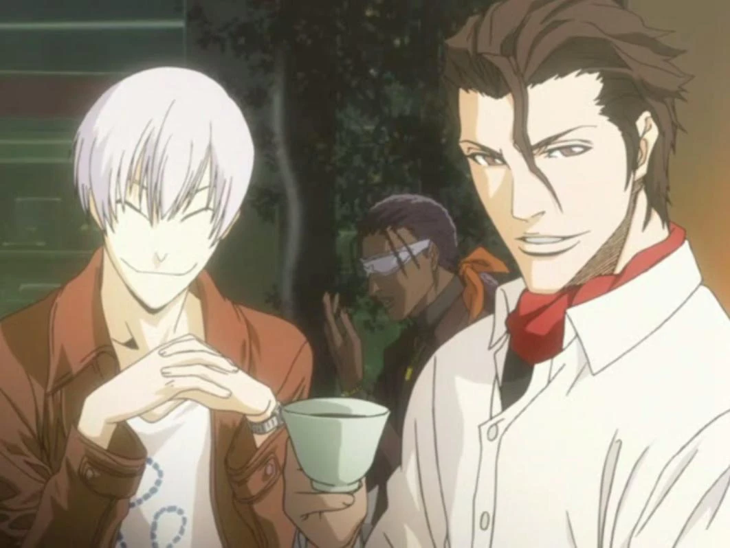 Imagen Gin, Aizen y Tousen.jpg Bleach Wiki FANDOM powered by Wikia