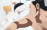 Kirinji memukul Ichigo