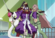 Senbonzakura argues with Zabimaru