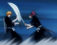 Ichigo & Renji fight