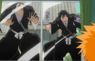 Kenryu and Enryu appear outside Ichigo's window