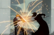236Ichigo and Zangetsu clash