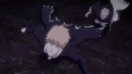 Ichigo and Isshin in Dangai