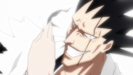 Nnoitra removes Kenpachi's eyepatch
