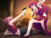 Akiko's example with sword