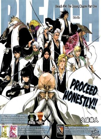 Bleach Chapter 494 The Closing Chapter Part One Bleach Story