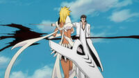 Aizen tötet Harribel 180px