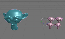 Pivot rotating median
