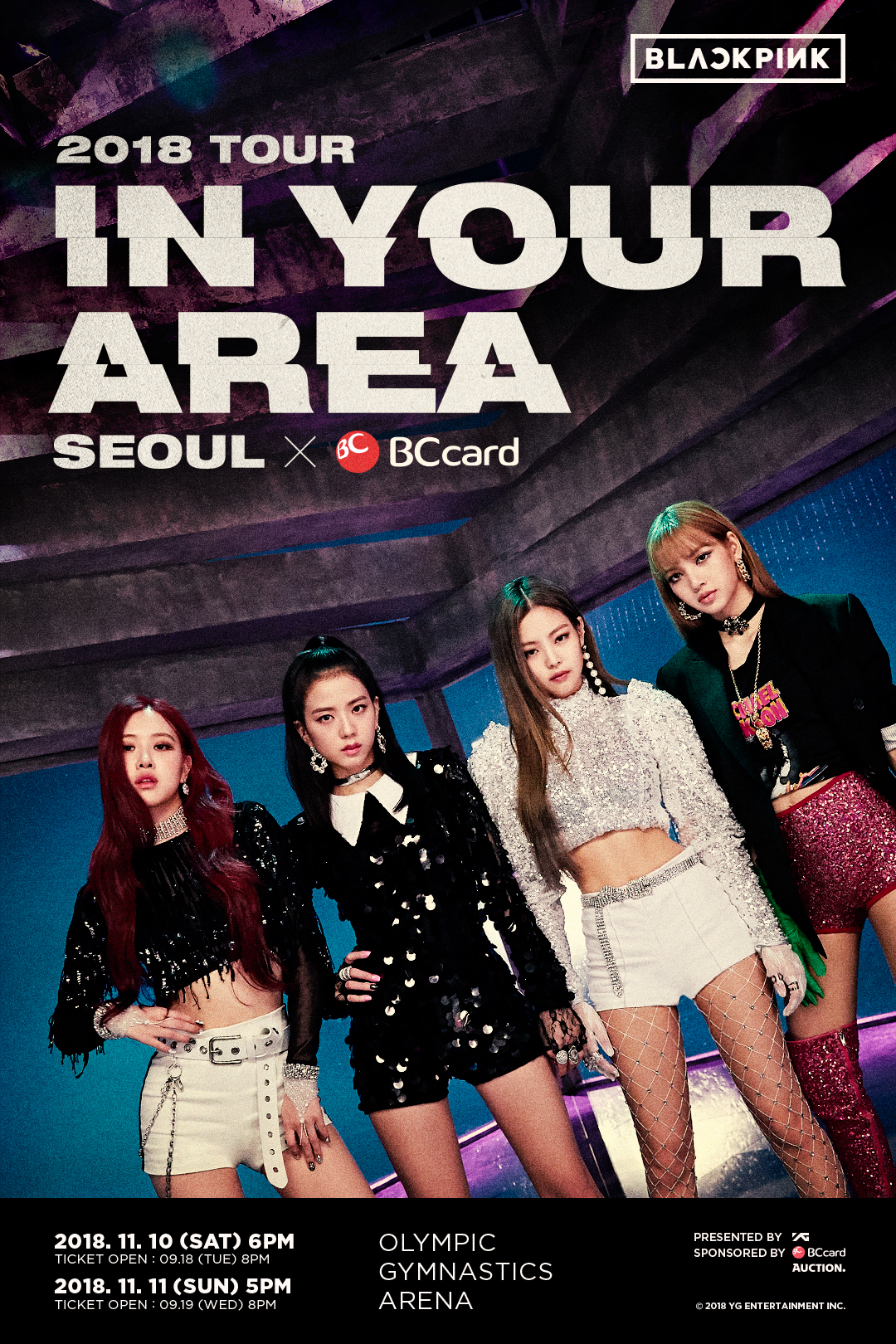 BLACKPINK 2018 Tour (In Your Area) Seoul x BC Card BLACK PINK Wiki
