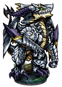 Marraco, Crusted Wyrm Figure