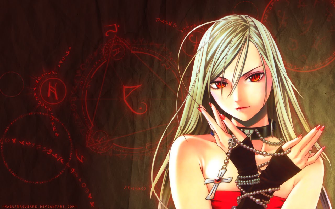 Image Dark Anime Girl With Demon Eyes Jpg Blood Of Darkness Wiki