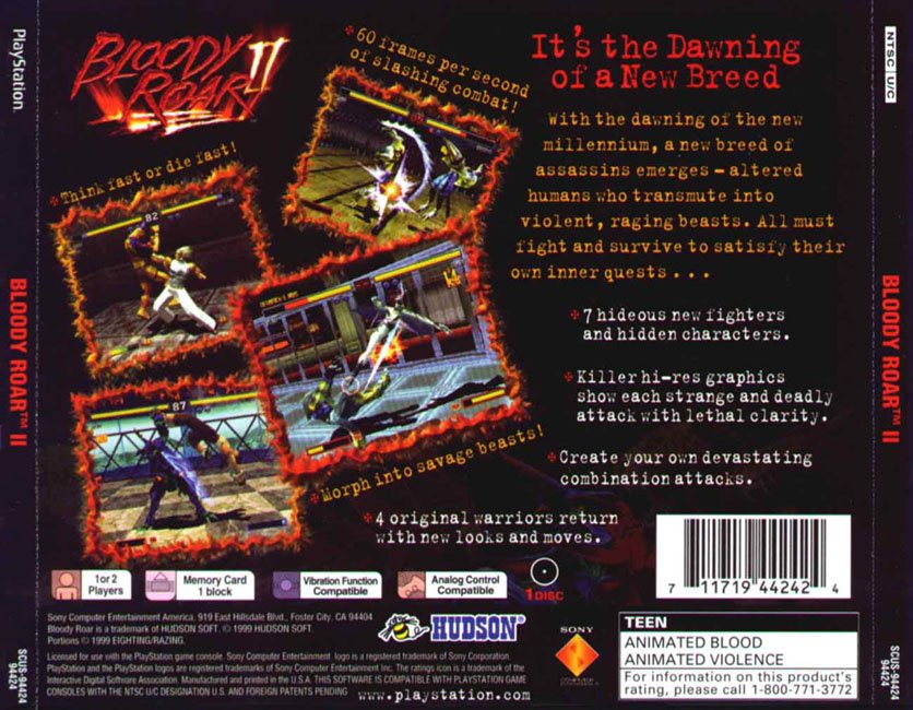bloody roar 2 game download for pc