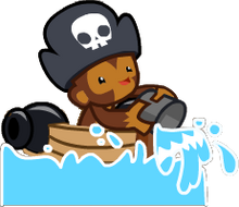 Monkey Buccaneer Icon