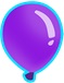 Purple bloon