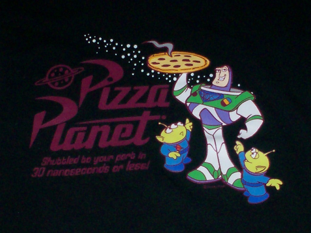 target pizza planet shirt