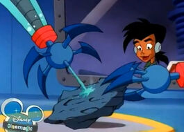 A Star Command employee working.