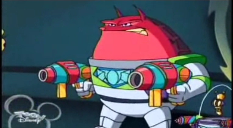 buzz lightyear with laser gun