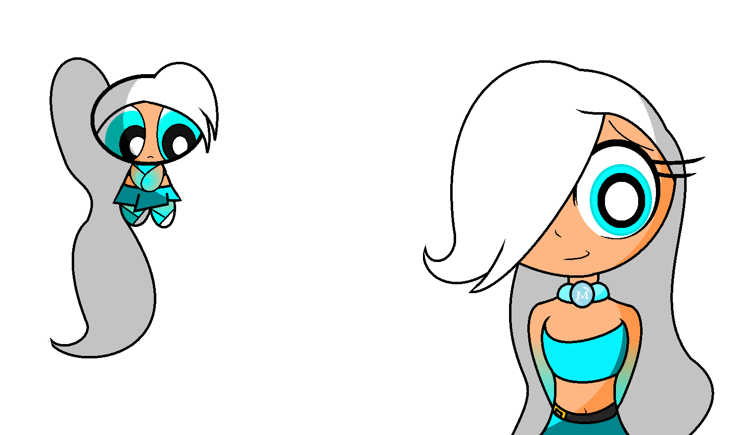 blizzard my made up character the powerpuff girls action time