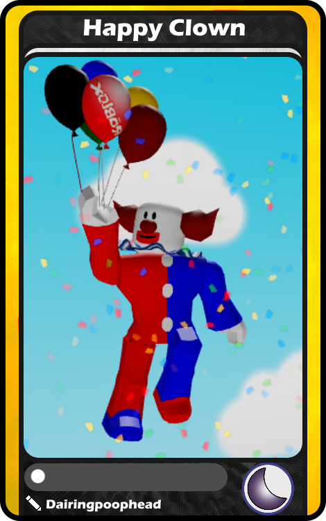 Noob Mistakes Blox Cards Wikia Fandom Powered By Wikia - let s have a look at the card happy clown