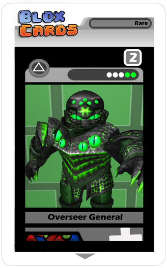 Overseer Archetype Blox Cards Wikia Fandom - blox cards archetypes