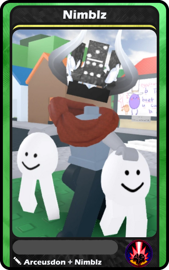 Nimblz Blox Cards Wikia Fandom - roblox nimblz wiki