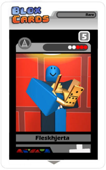 Fleskhjerta Blox Cards Wikia Fandom - roblox wiki fleskhjerta