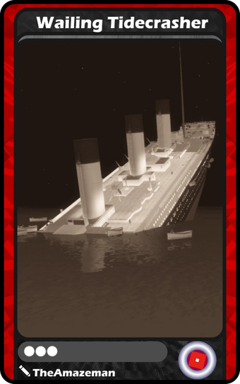 Roblox Titanic Blox Cards Wikia Fandom