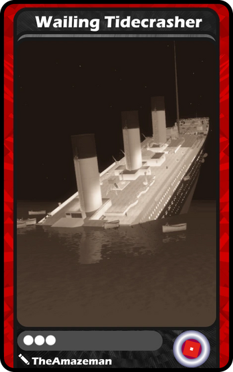 Roblox Titanic Blox Cards Wikia Fandom - roblox titanic map roblox