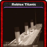 Roblox Titanic Blox Cards Wikia Fandom