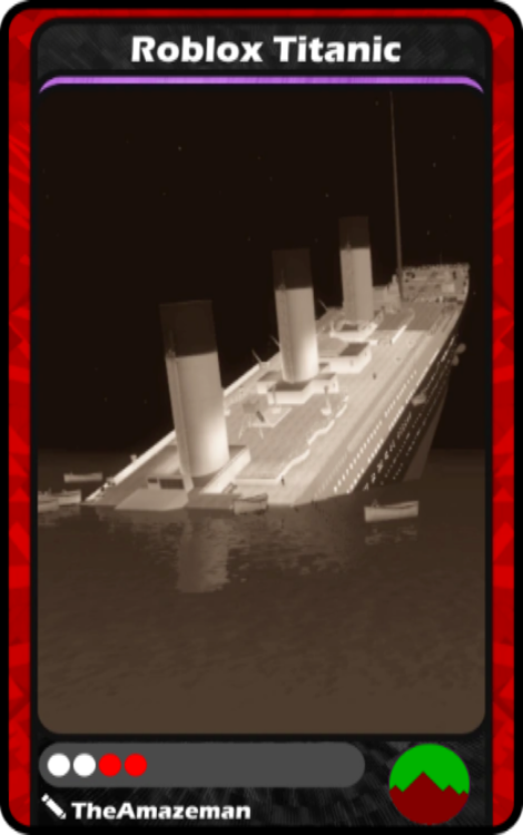 Roblox Titanic | Blox Cards Wikia | Fandom