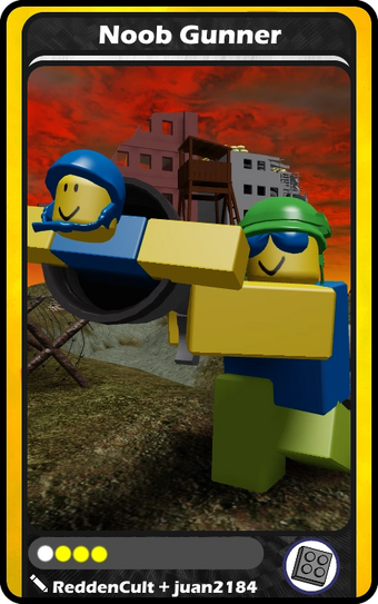 Noob Gunner Blox Cards Wikia Fandom - blox cards codes