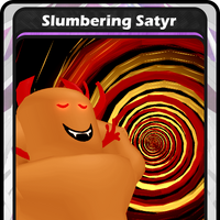 Slumbering Satyr Blox Cards Wikia Fandom