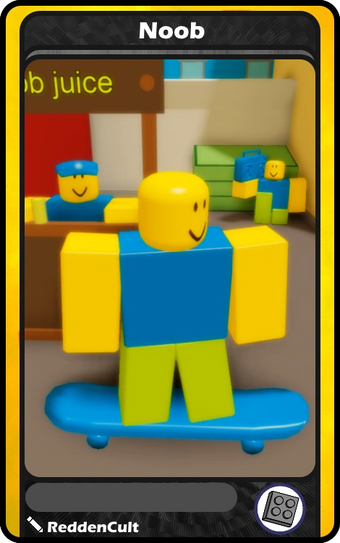 Noob Archetype Blox Cards Wikia Fandom - yellow card roblox